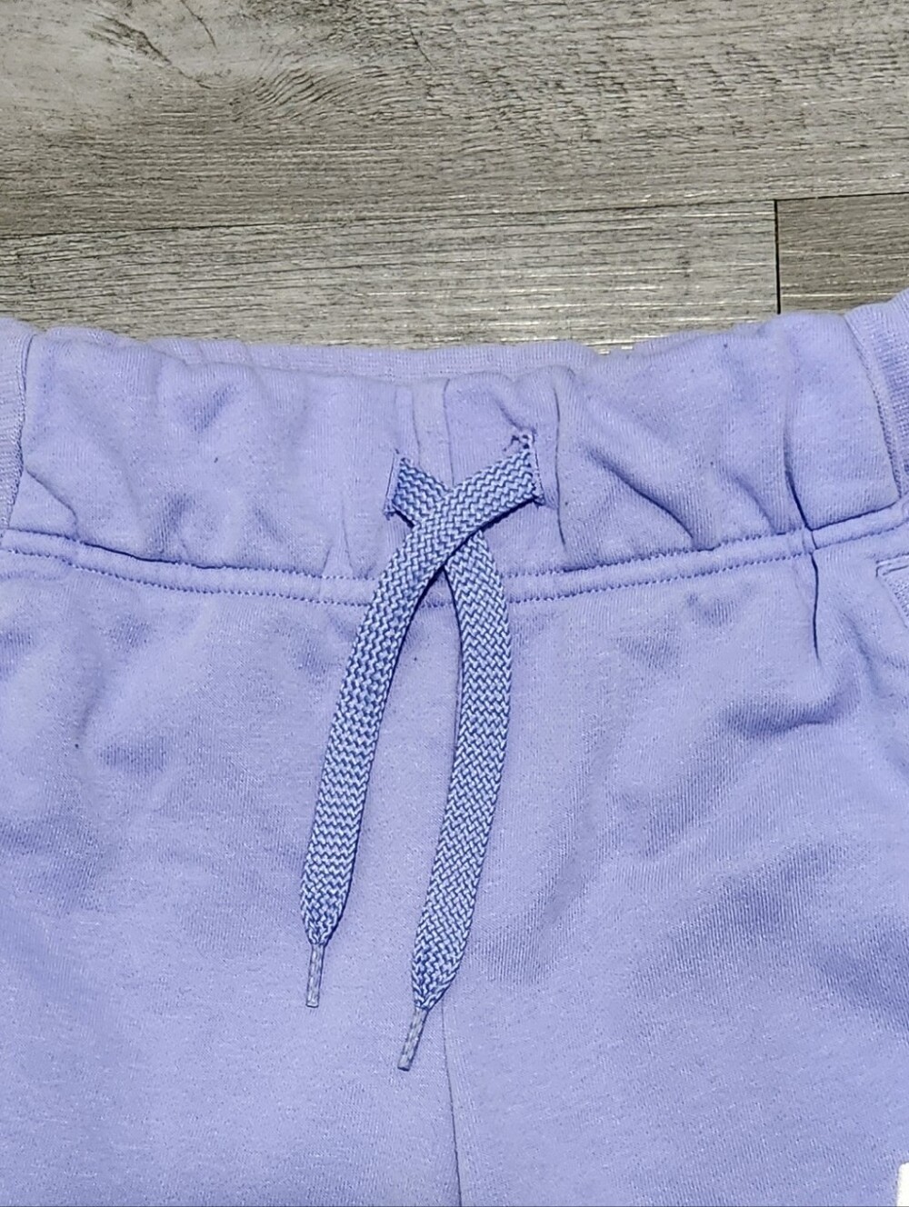 Nike Big Kids Girls French Terry Shorts Purple White Embroidered Swoosh Size M - Picture 3 of 11